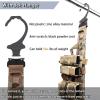 Gwild Concepts Tactical Battle Belt, MOLLE Belt Quick Release Rigger Belt 1.75 Heavy Duty Battle Belt with Anti-Slip Pad, Belt Hanger, Gloves Hook, Camo view 4
