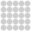 PATIKIL Reflective Stickers, 30 Pcs Safety High Visibility Reflective Sticker Waterproof Driveway Reflectors for Bicycle, Motorcycle, Silver (Round) view 1