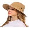 Rulala Fancy Solid Packable Sun Hat for Women and Men Wide Brim Waterproof Beach Bucket Hats UPF 50+ (Khaki) view 1