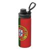 Flag Of Portugal Water Bottle 18OZ Stainless Steel Insulated Water Bottles With Spout Lid Sports Keep Cold and Hot Water Bottle For Biking Hiking view 2