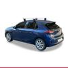 apline Compatible with Opel/Vauxhall Corsa F 2019-2026 ACE-4 Car Roof Rack Cross Bar Grey Aluminium 2 Bars view 3