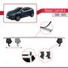 apline Compatible with Renault Captur 2 2019-2025 ACE-4 Car Roof Rack Cross Bar Grey Aluminium 2 Bars view 3