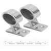 Tyenaza 2Pcs Hand Rail Fitting, Stainless Steel Marine Grade Boat Hand Rail Fitting Mirror Polishing Stanchion Hand Rail Fitting for Boat Yacht Marine (25mm) view 2