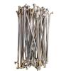 9 Gauge 304 Stainless Steel Electric Bicycle Spokes and Nipples 9G Silver Color E-Bike Spokes of Bag of 36 PCS Dia. About 3.5MM (132MM) view 1