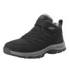 ZDLJYL Men's Snow Boots Outdoor Hiking Boots Warm Villi Boots Anti-Slip Trekking Shoes Waterproof Walking Boots Lightweight Gym Sneakers Buckle Fashion Boots view 1