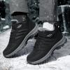 ZDLJYL Men's Snow Boots Outdoor Hiking Boots Warm Villi Boots Anti-Slip Trekking Shoes Waterproof Walking Boots Lightweight Gym Sneakers Buckle Fashion Boots view 3