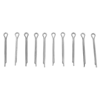 Yuecoom Cotter Pin for Bike Brake Pads, 10pcs Stainless Steel Bike Retaining Split Brake Cotter Pin Assortment Kit Pin Clips