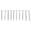 Yuecoom Cotter Pin for Bike Brake Pads, 10pcs Stainless Steel Bike Retaining Split Brake Cotter Pin Assortment Kit Pin Clips view 1