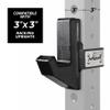 AmStaff Fitness J-Hooks Power Rack for 3" x 3" Tube Squat Rack Attachment, J Cups Barbell Holder for Power Cage, Heavy Duty 1000 LB Capacity, (Set of 2) view 2