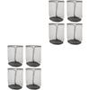 HOMSFOU 8pcs Training Cones Soccer Cone Bags Carrier Mesh Pouch Outdoor Sports Storage Bag view 1