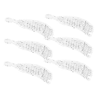 Sosoport 6pcs Cotton Heavy Duty Snooker Pool Table Nets Bags for Standard Pockets Replacement for Balls up