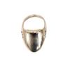 BIUDECO 1pcs Archery Thumb Ring Archery Finger Guard Brass Trigger Thumb Protector for Bow Arrow Accessories