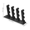 BRIGHTFUFU 2pcs Wall Mount Bow Arrow Holder Bracket Display Rack with Screws for Arrows Sturdy Construction for Space-Saving Storage and Elegant Display view 3