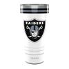 Tervis Traveler NFL Las Vegas Raiders - Arctic Triple Insulated Insulated Tumbler Travel Cup Keeps Drinks Cold & Hot, 30oz, Stainless Steel view 1