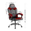 Imperial Black Kansas City Chiefs Oversized Office Chair view 3