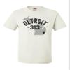 XX-Large White Mens Detroit Michigan 313 Area Code T-Shirt view 2