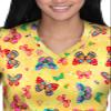 KOI Basics Leslie Top 384PR Butterfly Fiesta XS view 3