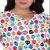 KOI Basics Leslie Top 384PR Berry Healthy XS view 3