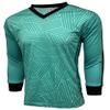 Just 4 Kicks Boy's Goalkeeper Jersey, Youth Sizes Teal Soccer Goalie Shirt with Sponge Protector (YS) view 2