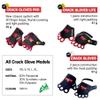 Ocun Crack Gloves Pro for Advanced Rock & Crack Climbing, Lightweight Protective Outdoor Recreation Gloves, Small view 3