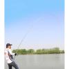 Fishing Portable Fishing Rod and Metal Fishing Reel CombinationTelescopic Fishing Pole with Rotating Wheel Seat Fishing Rod for Travel Saltwater Freshwater Fishing Fishing Gear (Size : A_4.5M) view 3