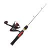 Fishing 67cm Rod Reel Combos Winter Fishing Ice Fishing Rod Feeder Carp Fishing Pole Carbon 2 Section Spinning Rod Fishing Gear (Size : Fishing Rod and Reel) view 1