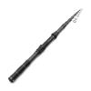 Fishing Multifunction Spinning Rod Carbon Fishing Fish Pole Telescopic Travel Fishing Rod Ultrashort Fishing Tackle Fishing Gear (Size : Black_2.4 m) view 1