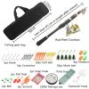 CHICKEN Fishing Carbon Ultra-Short Hard-Tuned Small sea Rod Throwing Rod Spinning Wheel Rod Bag Set Long-Range Fishing Rod Fishing Gear (Size : A_2.1) view 2