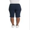 Briggs New York Women's Pull On Lace Up Hem Skimmer, Navy, 12 view 3