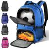 BROTOU Premium Soccer Bag, Basketball Backpack with Separate Cleat and Ball Compartment, Backpack for Rugby & Football & Volleyball & Handball (Light Blue) view 1