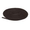 1Pair Round Shoelaces Polyester Solid Boot Shoelace Casual Sports Boots Shoes Lace 80cm/120cm/150cm (Color : Coffee, Size : 150cm) view 1