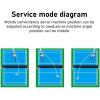 RESKIU Badminton Launcher Practice Training Device, Shuttlecock Serving Machine Sports Equipment, Badminton Serving Machine, Gifts for Adults and Children view 3