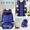 BROTOU Premium Soccer Bag, Basketball Backpack with Separate Cleat and Ball Compartment, Backpack for Rugby & Football & Volleyball & Handball (Dark Blue) view 4
