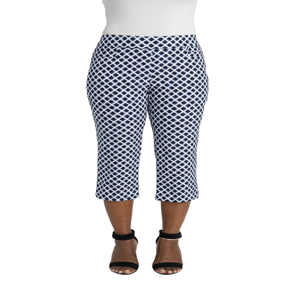 Briggs New York Women's Pull On Capri L Pocket, ML3009, 16