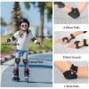 Banzk Kids/Youth Knee Pad Elbow Pads Guards Protective Gear Set for Children 3-14 Years Skateboard Roller Skating Skiing Rollerblading Cycling BMX Biking Running Scooter view 4