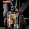 AHDFY Water Bottles with Straw & Flip Cap 2 in 1 Lid, Large Water Bottle Sport Water Bottle, Gym Drinks Bottle Leak Proof Hydration Water Bottles Bottle Big Drinking Bottle, for Gym, Outdoors,Black,10 view 2