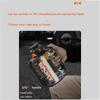 AHDFY Water Bottles with Straw & Flip Cap 2 in 1 Lid, Large Water Bottle Sport Water Bottle, Gym Drinks Bottle Leak Proof Hydration Water Bottles Bottle Big Drinking Bottle, for Gym, Outdoors,Black,10 view 3
