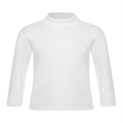 vastwit Unisex Children Thermal Underwear Boys Girls Long Sleeve Turtle Neck T-Shirt Winter Warm Thermal Baselayer Tops White 2-3 Years