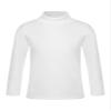 vastwit Unisex Children Thermal Underwear Boys Girls Long Sleeve Turtle Neck T-Shirt Winter Warm Thermal Baselayer Tops White 2-3 Years view 1
