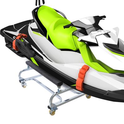 Heavy-Duty Universal Kayak Cart Dolly with 4 Wheels, 0-90 Tilt Range Watercraft Dolly Boat Jet Ski Stand Storage Trailer for Ski Boat Fishing Boat Sailboat Trailer,Capacity: 453.6kg/1000lbs