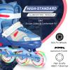 RunRRIn Adjustable Kids Inline Skates for Boys Girls with Full Light Up Wheels - Roller Skates for Kids Ages 6-12, Toddler Ages 3-5, Youth Women Beginners Outdoor Indoor view 2