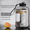 AHDFY 2 Litre Water Bottle, BPA Free, Large Capacity Water Jug, Leakproof, Motivational Water Bottle with Straw and Handle for Fitness and Gym view 4