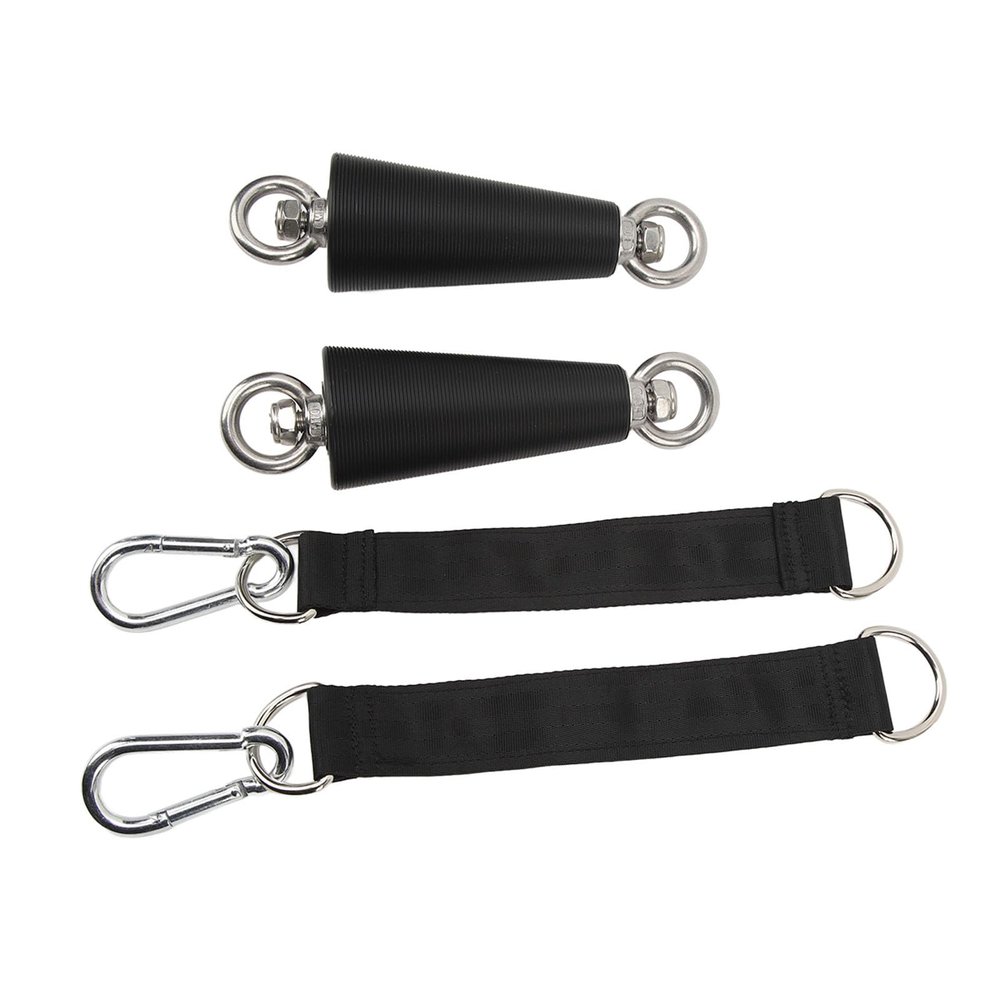 Miskall 1 Pair Pull Up Exercise Handle Grips, Handle Grip with Buckle Pull Up Handles Replacement Pull Up Fitness Handle Attachment