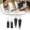 Miskall 1 Pair Pull Up Exercise Handle Grips, Handle Grip with Buckle Pull Up Handles Replacement Pull Up Fitness Handle Attachment view 2