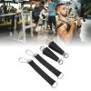 Miskall 1 Pair Pull Up Exercise Handle Grips, Handle Grip with Buckle Pull Up Handles Replacement Pull Up Fitness Handle Attachment view 3