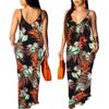 BessCops Summer Dresses for Women 2026 Spaghetti Strap Bohemian Beach Sundress Long Maxi Dresses with Pockets view 3