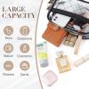 Missnine Clear Bag for Stadium Events Quilted Clear Purse for Women Stadium Approved PVC Crossbody Concert Bag view 3
