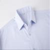 Alex Vando Mens Rayon Dress Shirts Wrinkle Free Regular Fit Stretch Button Down Shirt,Blue/White,XL view 2