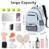 ACESAK Tennis Backpack Tennis Bag for Women Men - Tennis Bag Holds 2 Rackets, Badminton Squash, Pickleball Paddles Balls view 2