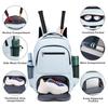 ACESAK Tennis Backpack Tennis Bag for Women Men - Tennis Bag Holds 2 Rackets, Badminton Squash, Pickleball Paddles Balls view 4